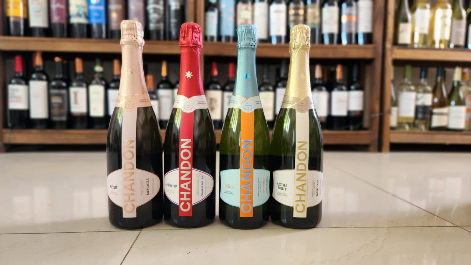 chandon rose - chandon aperitif - chandon delice - chandon extra brut